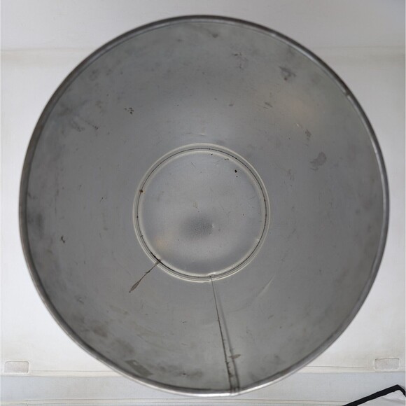 Vtg Washington Redskins 15" Metal Trash Can Waste Basket WinCraft NFL Football - Picture 6 of 7